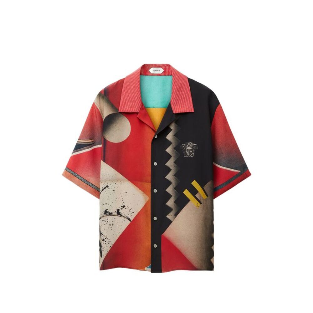 Versace Red Shirts Men